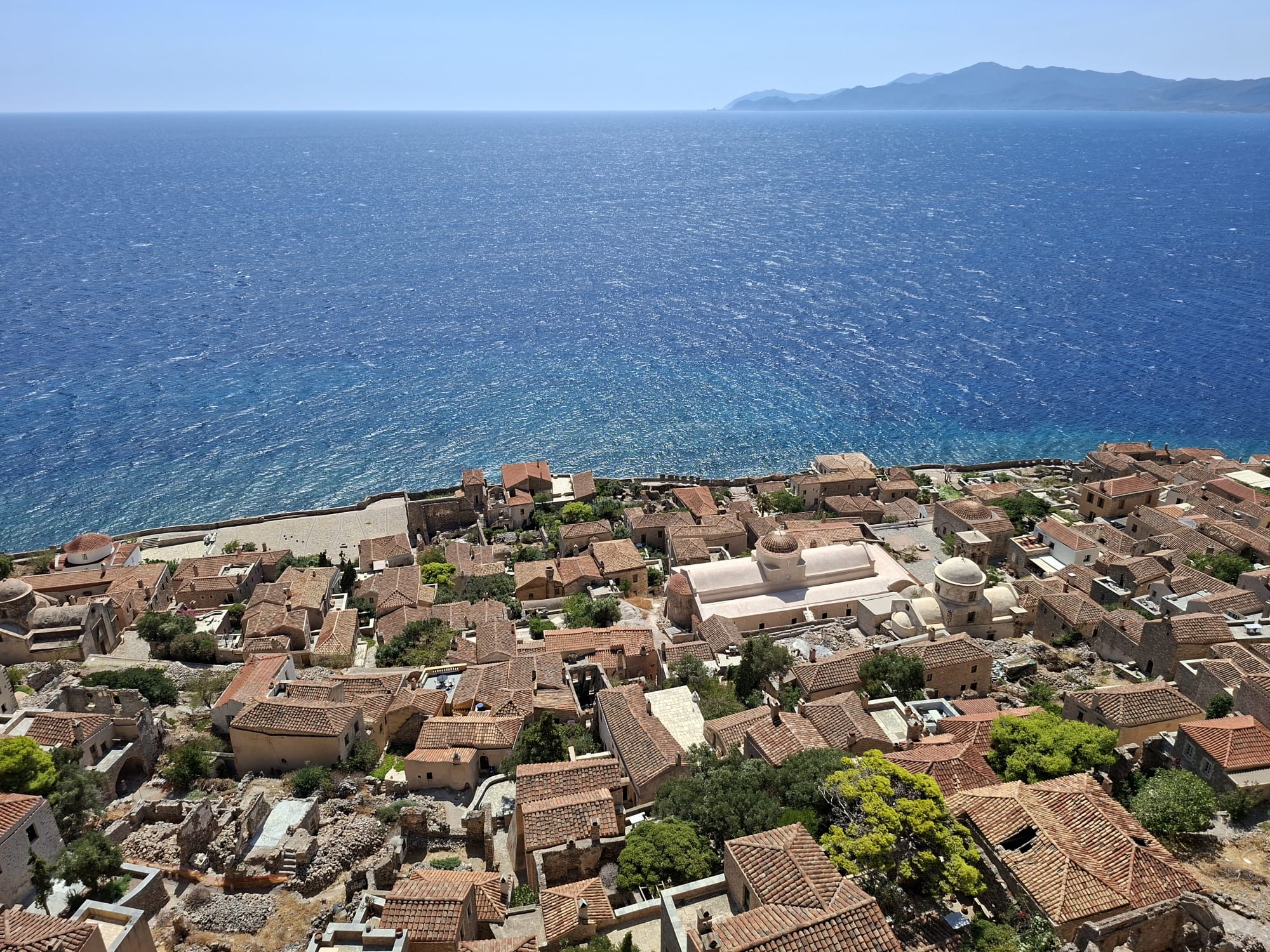 Monemvasia The Byzantine and post-Byzantine churches, fortifications, mansions and narrow medieval streets of the castle town form one of the destination's most distinctive cultural landscapes
